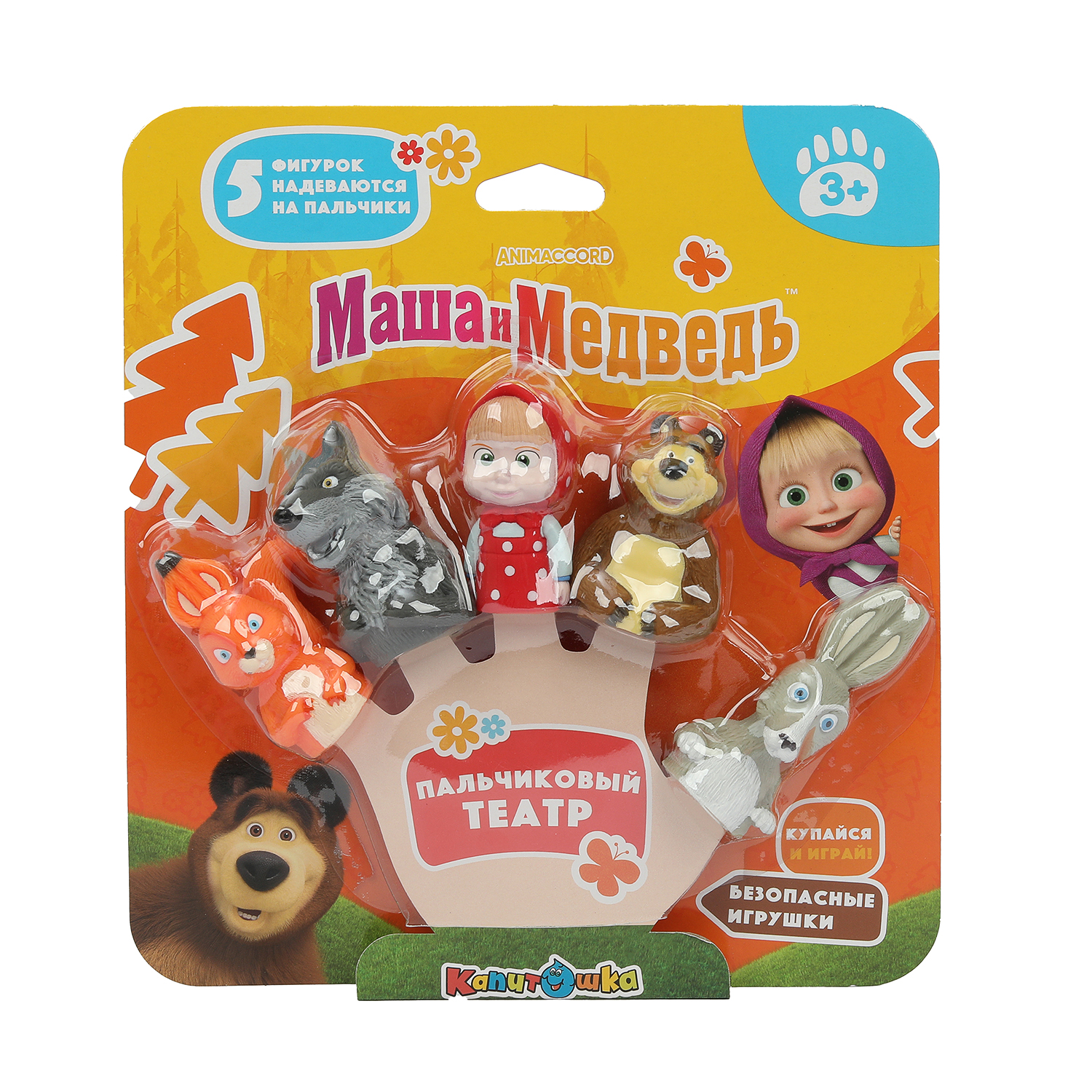 Игрушка Играем вместе Маша и Медведь - фото 1