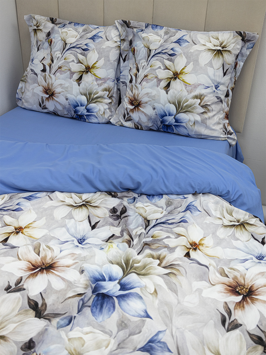 Комплект постельного белья MCotton Джемма евро 4 предм. - фото 9