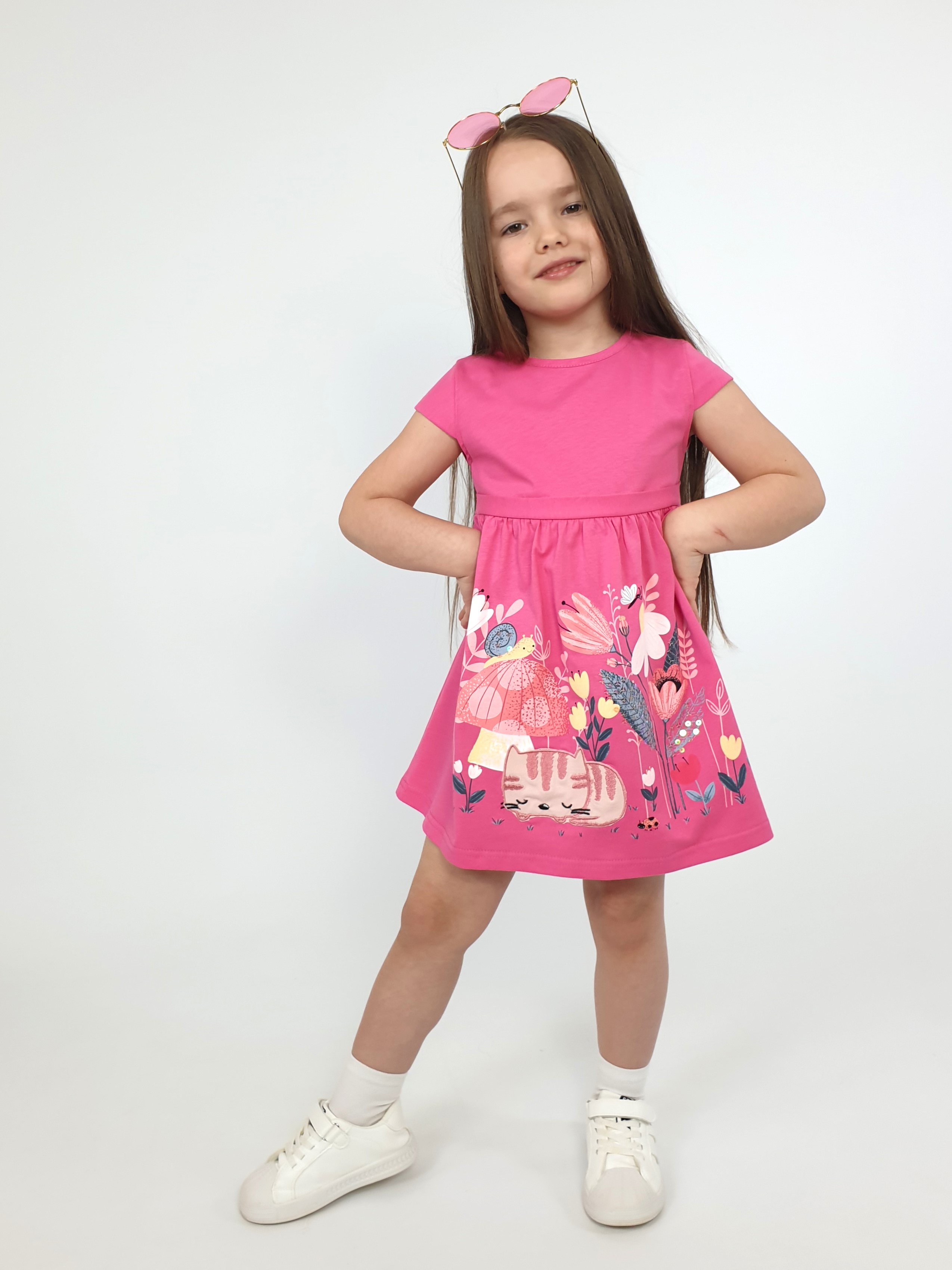 Изображение товара Платье Luneva с вышивкой и пайетками для девочек