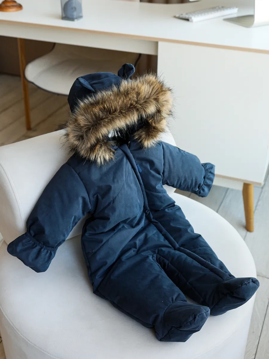 Комбинезон Fortuna premium КомбезЗимаЗимаТемноСиний - фото 9