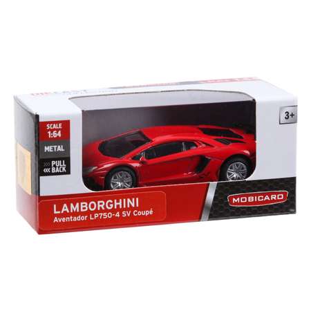Автомобиль Mobicaro Lamborghini Aventador 1:64 в ассортименте