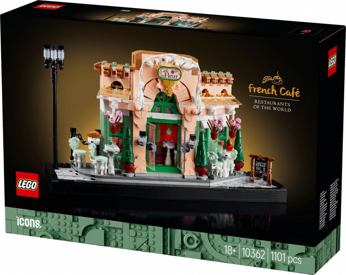 Конструктор LEGO Icons Французское кафе 1101 дет. - фото 6