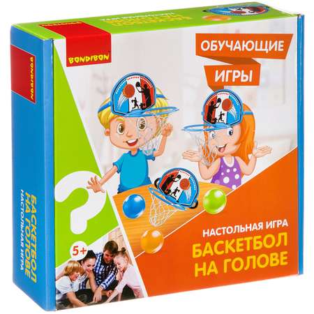 Настольная игра Bondibon активная Баскетбол на голове