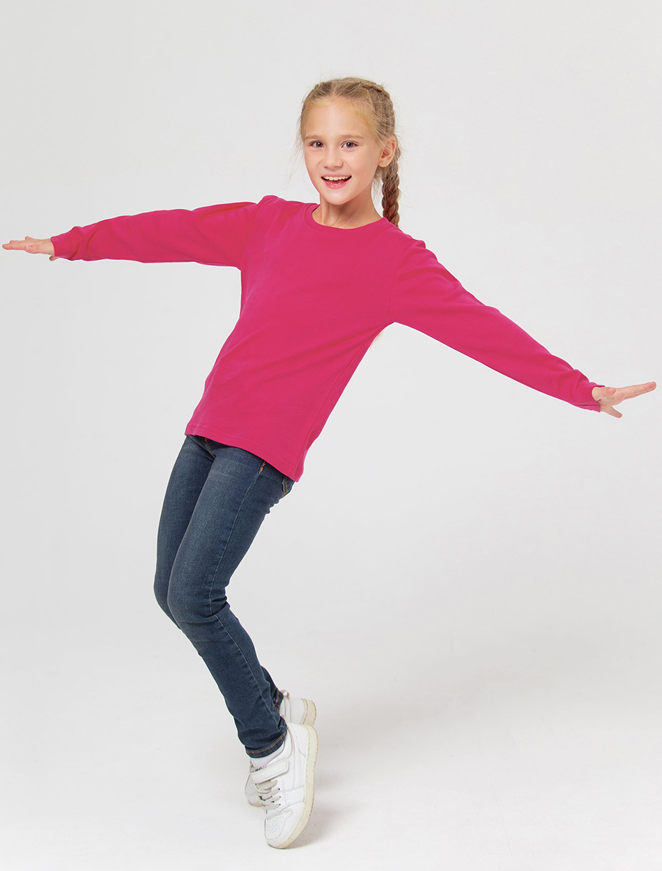 Лонгслив HappyFox HF5502малина - фото 2