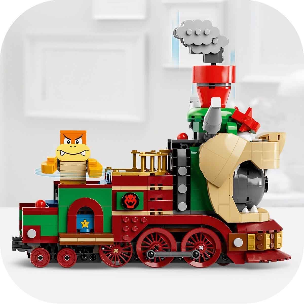 Конструктор LEGO Super Mario Боузер экспресс поезд 1392 дет. - фото 5