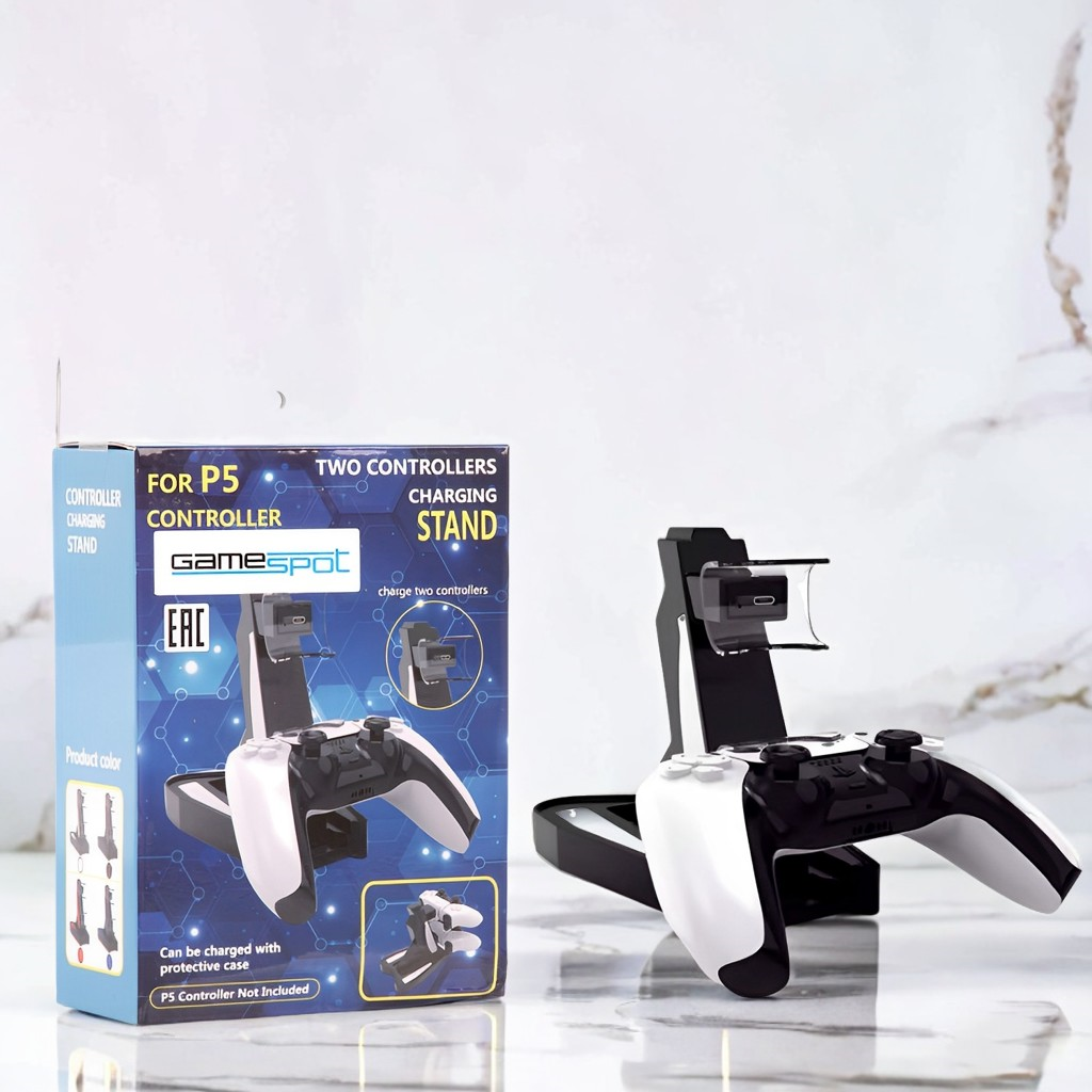 Аксессуар GameSpot Зарядка геймпадов PS5 - фото 8