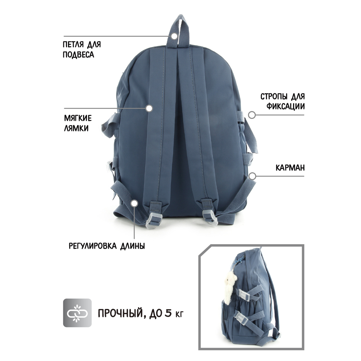 Рюкзак Veld Co - фото 4
