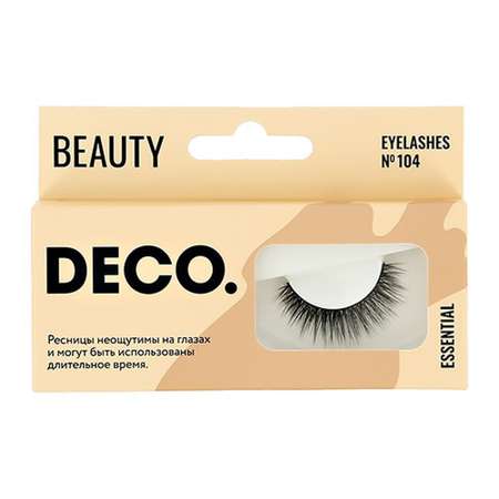 Накладные ресницы DECO. Essential №104