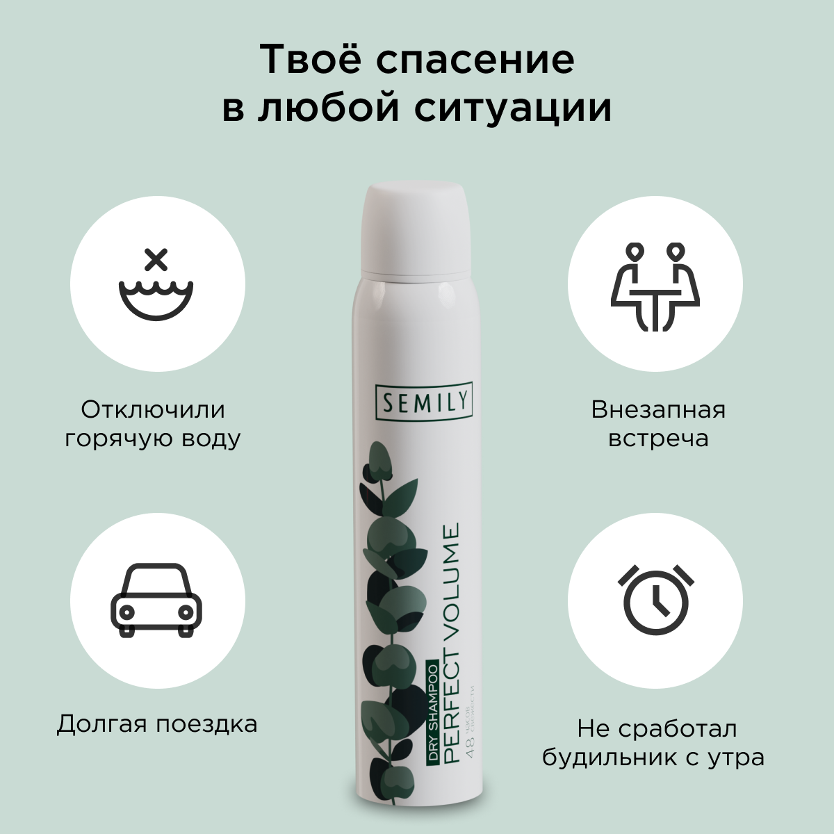 Сухой шампунь SEMILY - фото 6