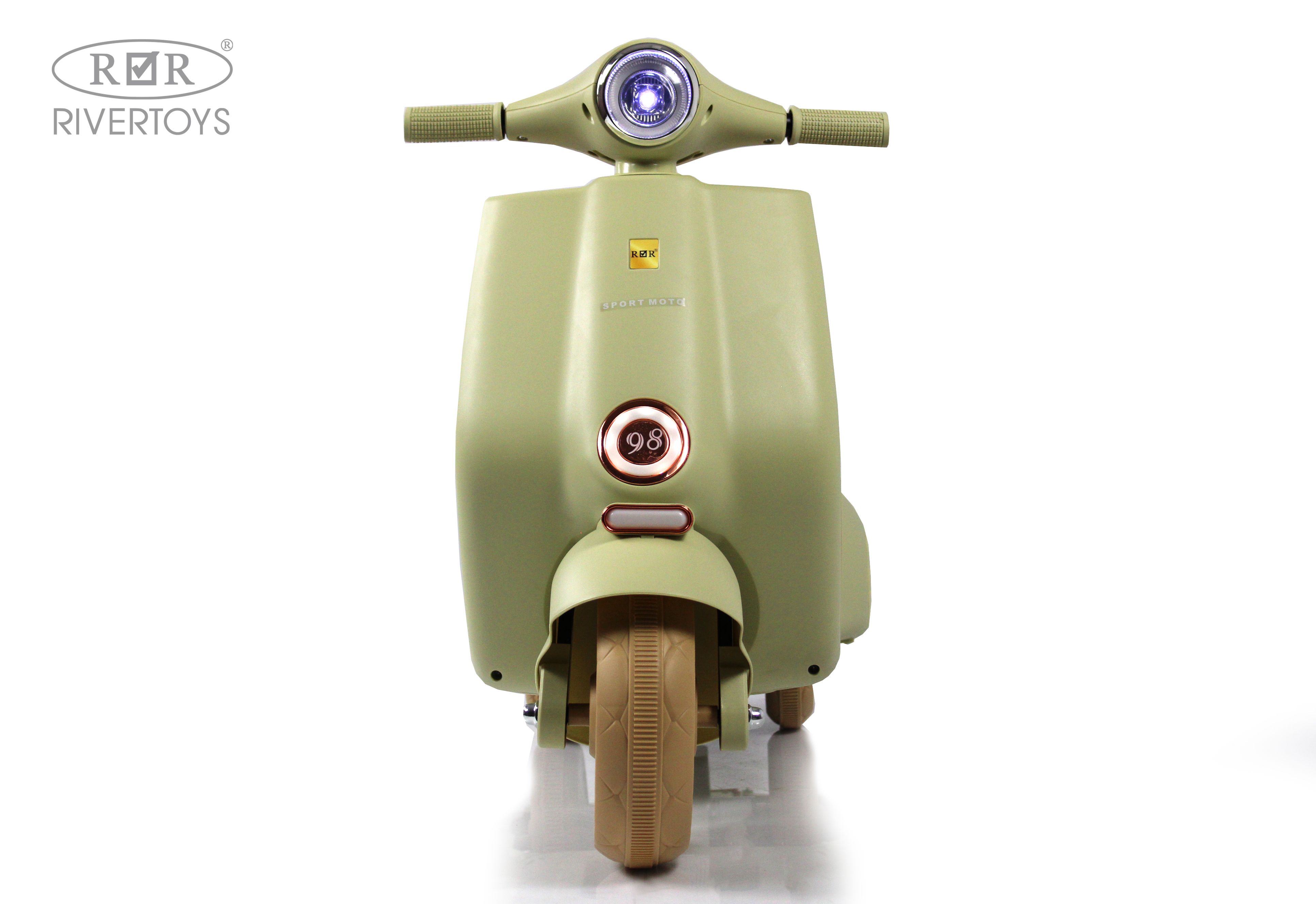 Электромобиль RIVERTOYS K444PX-A-GREEN - фото 14