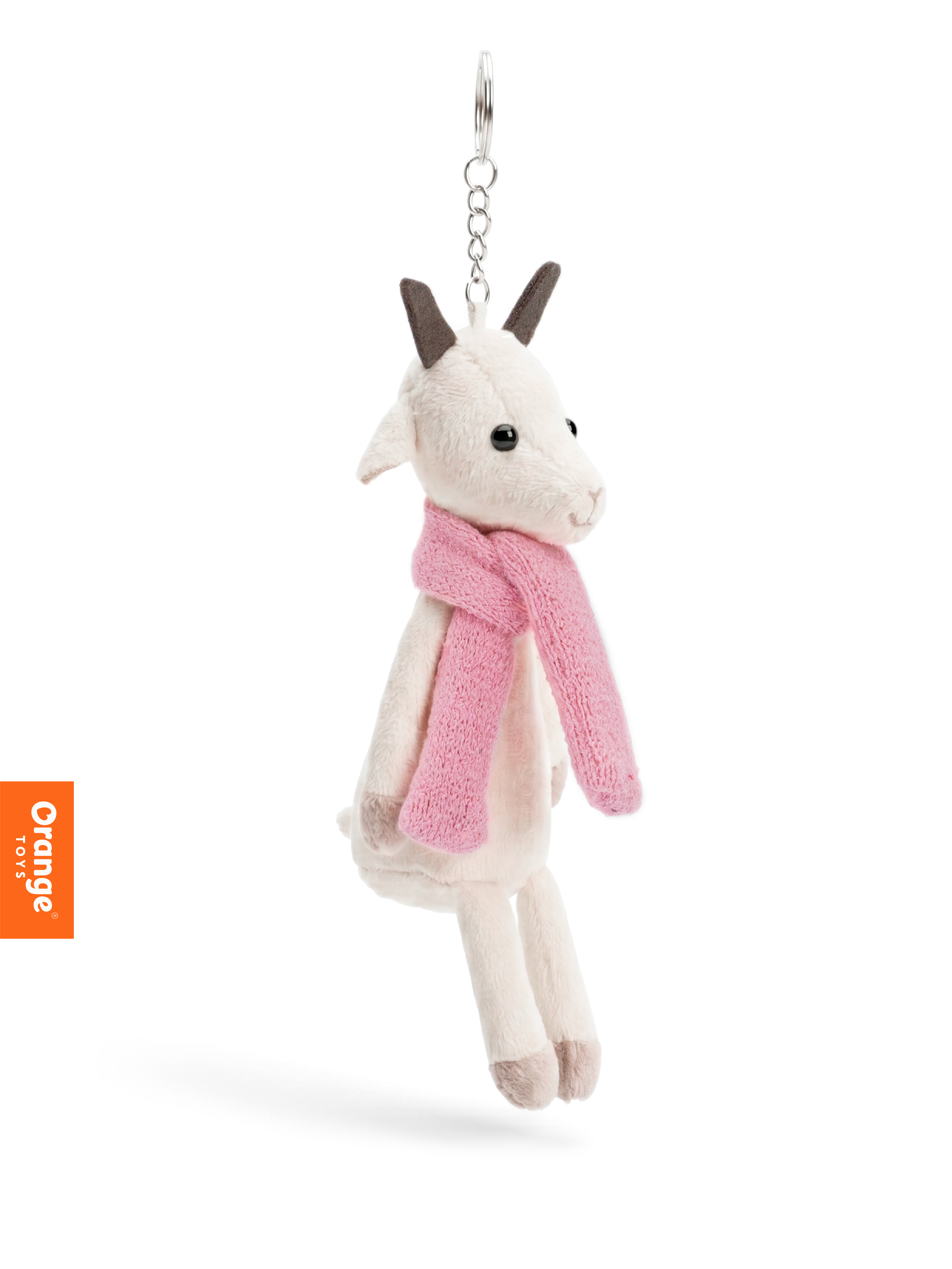 Мягкая игрушка Orange Toys Козочка в розовом шарфике - фото 2