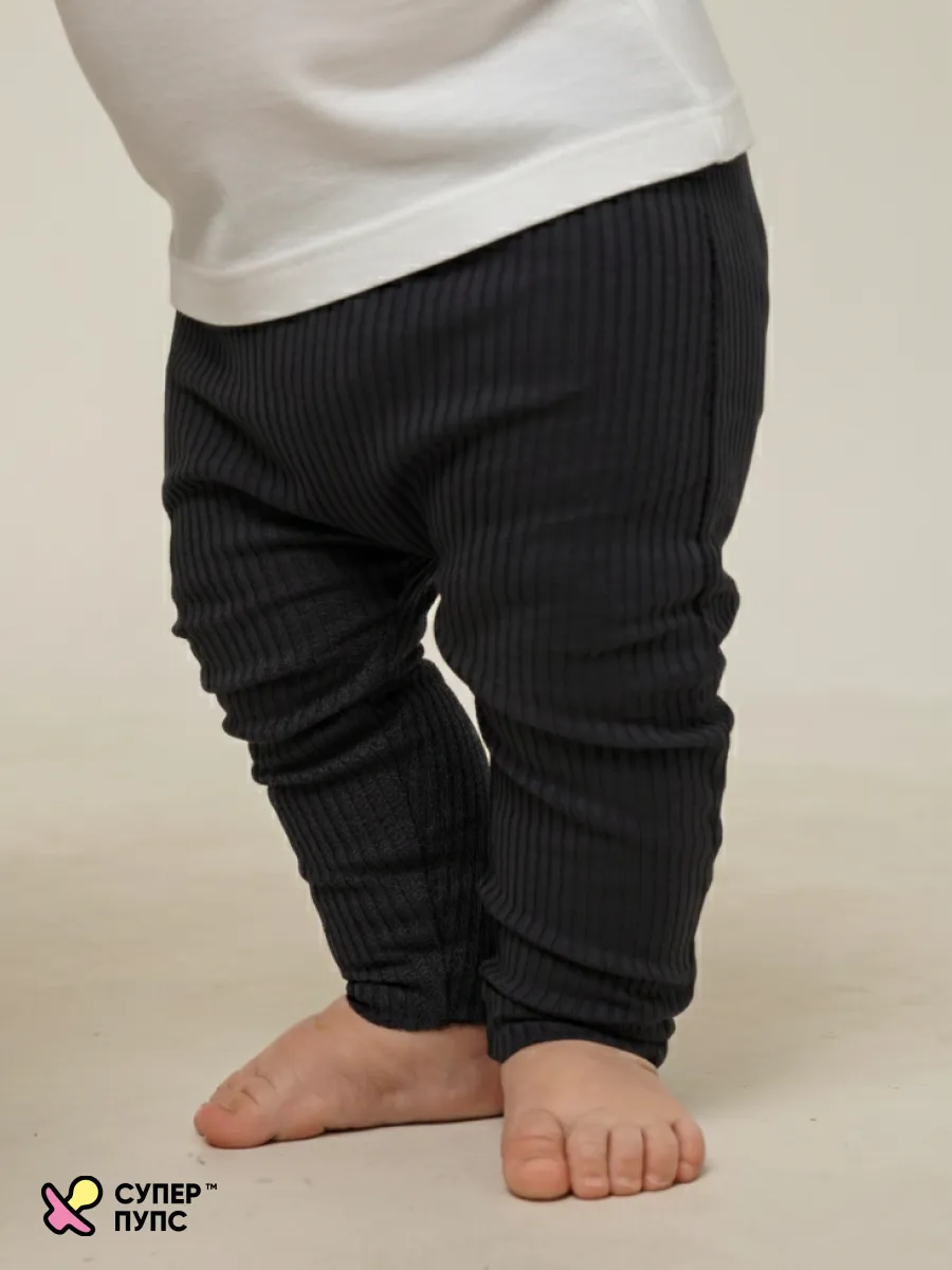 Брюки Супер Пупс штан/лапш/графит - фото 11