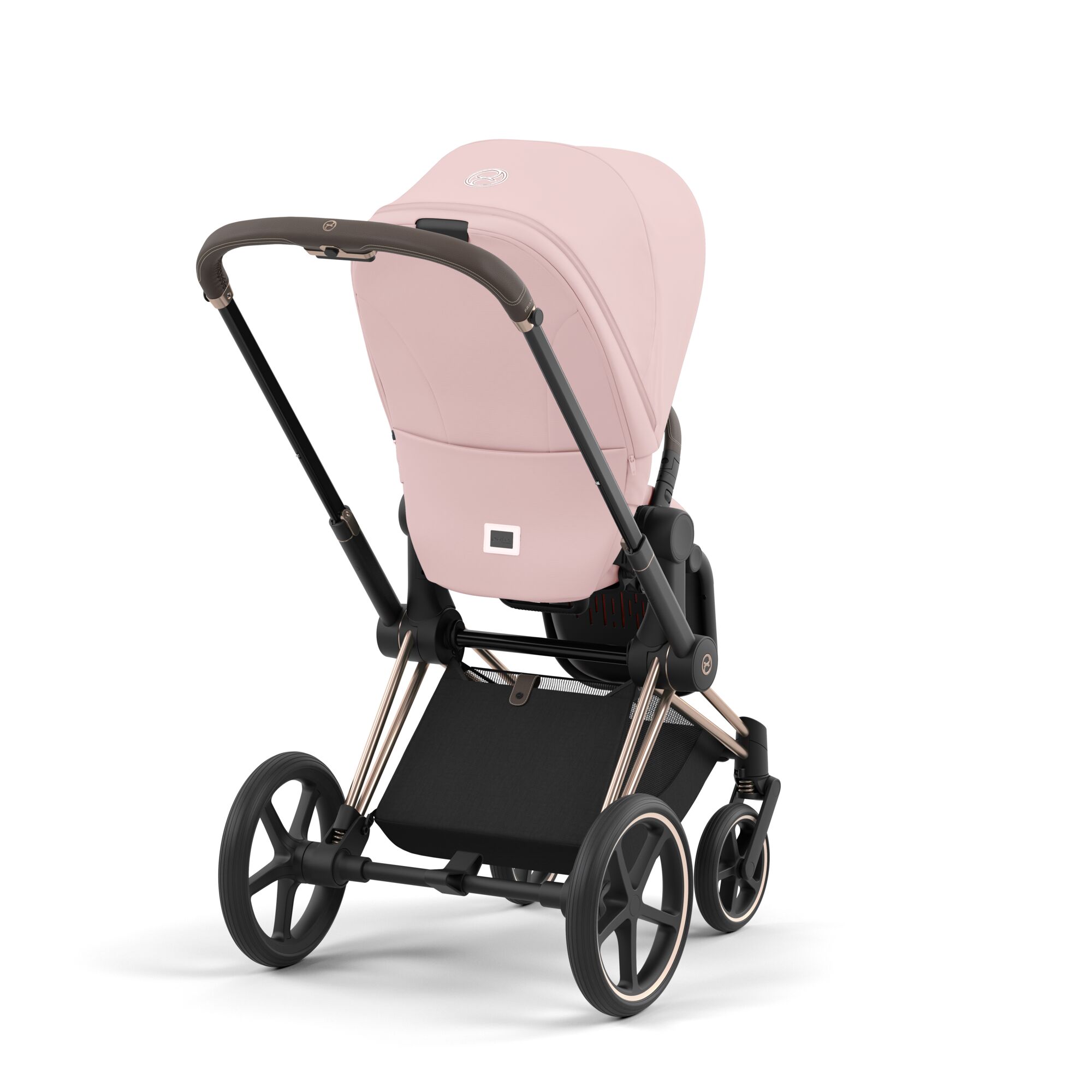 Коляска 2в1 Cybex Priam IV Rosegold розовый - фото 3