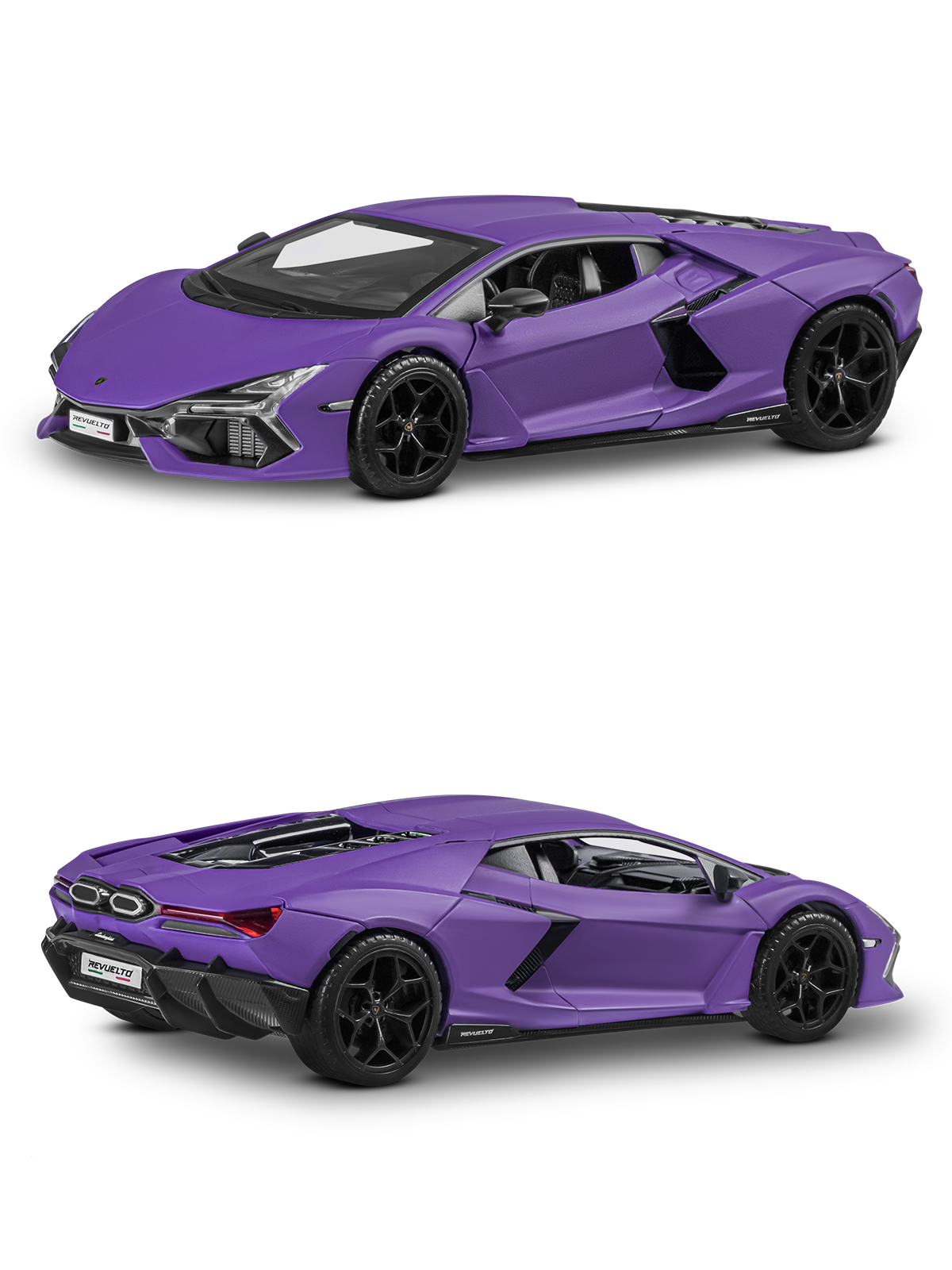 Автомобиль АВТОпанорама Lamborghini Revuelto 1:32 JB1251733 - фото 15