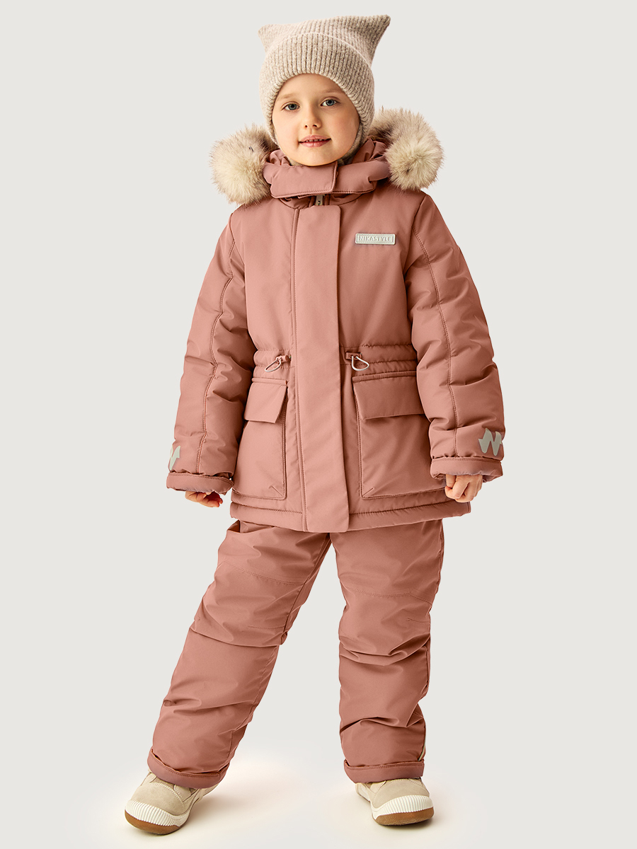 Костюм NIKASTYLE 7з3026 сухая роза - фото 1