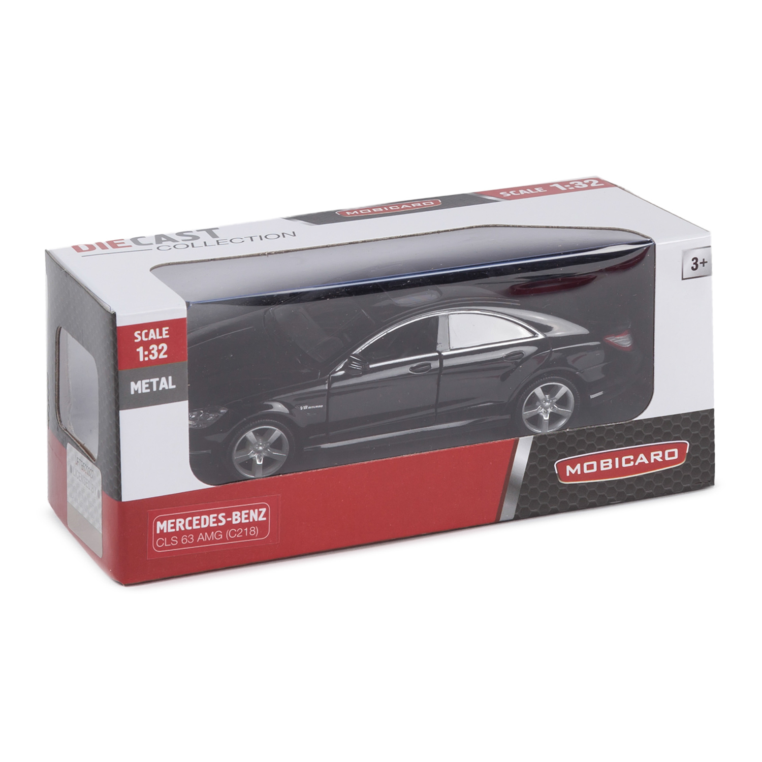 Автомобиль Mobicaro Mercedes CLS 63 AMG 1:32 черный в ассортименте 544995 - фото 3