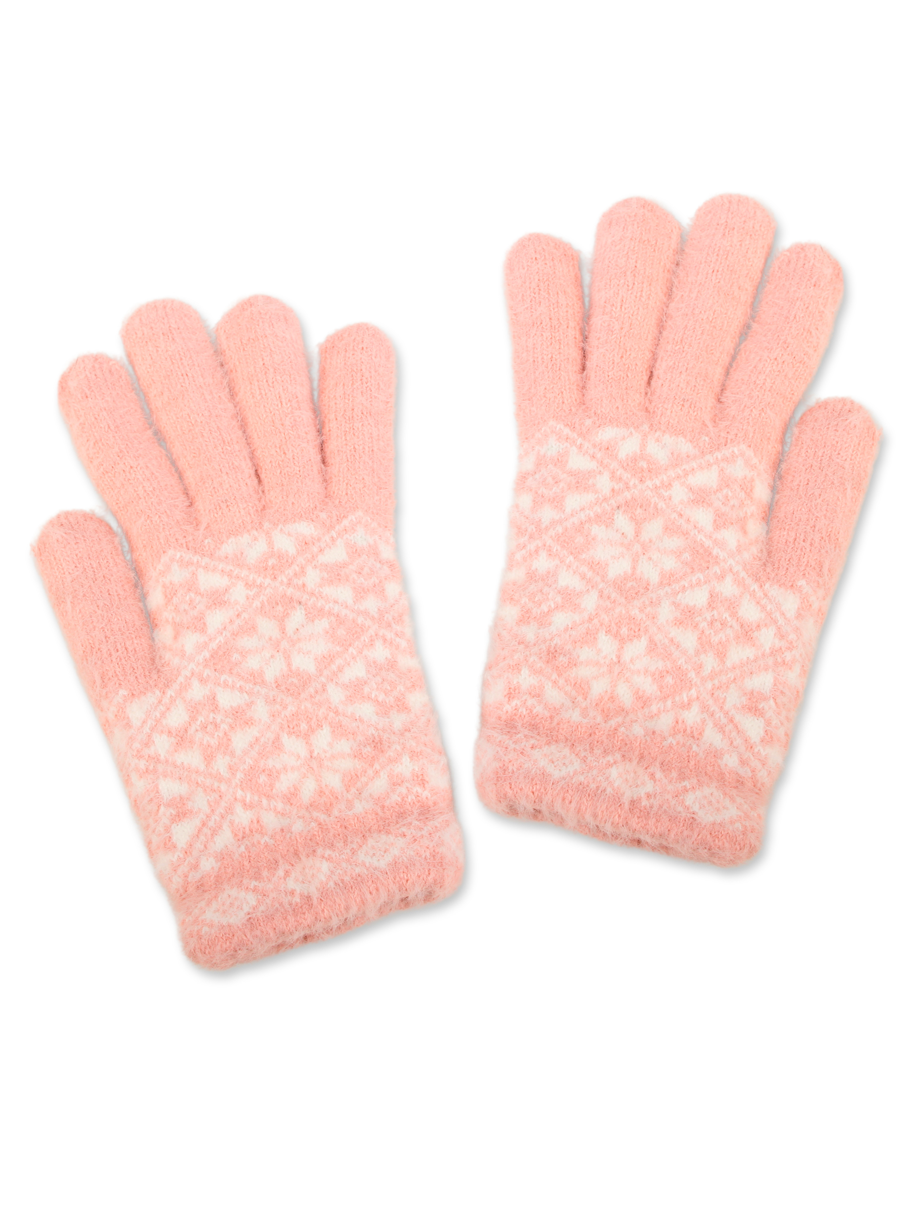 Изображение товара Теплые шерстяные перчатки из флиса Pretty Mania 7.5 универсальные