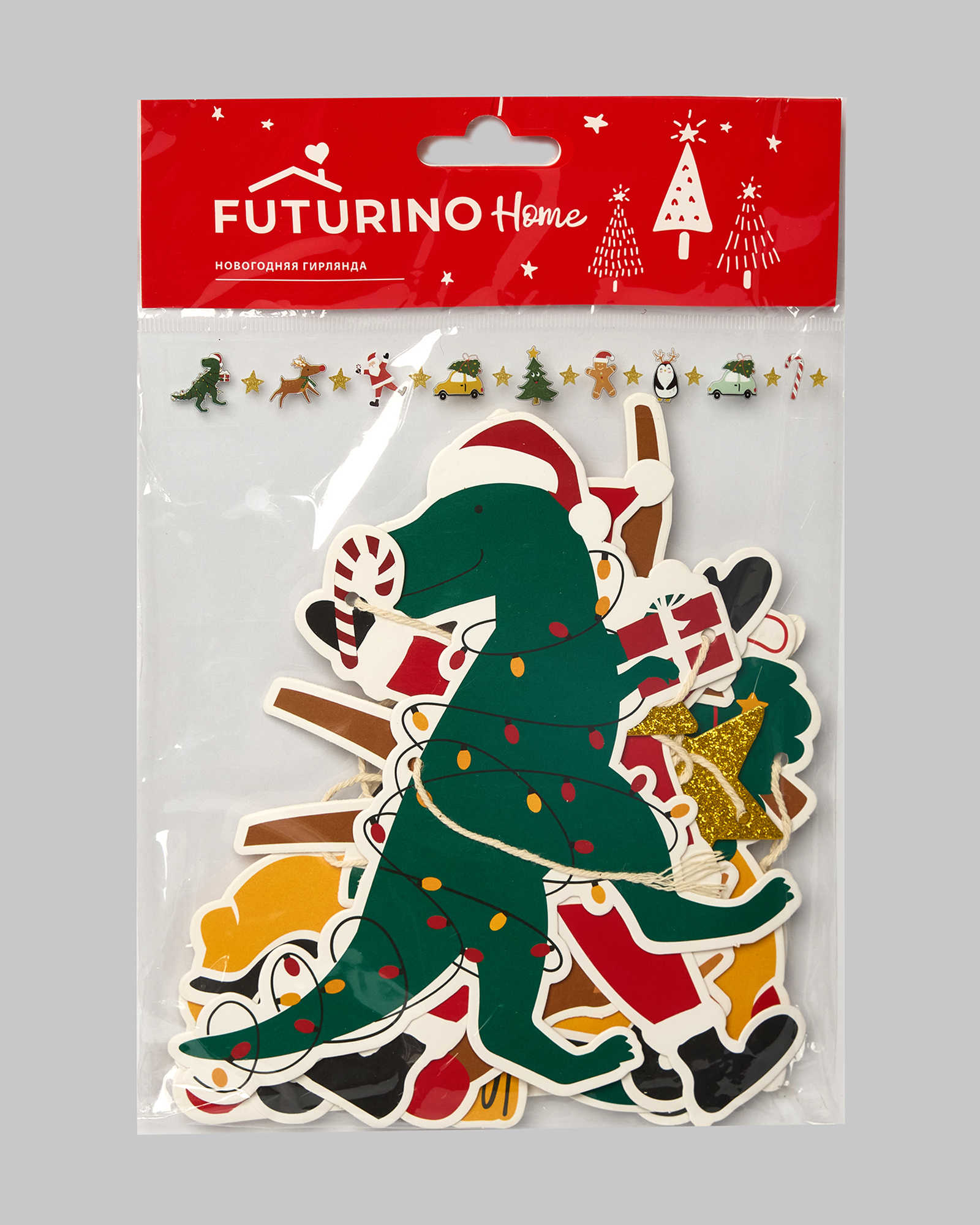 Новогодняя гирлянда FUTURINO Home W24FH-FHNY020-43 - фото 3