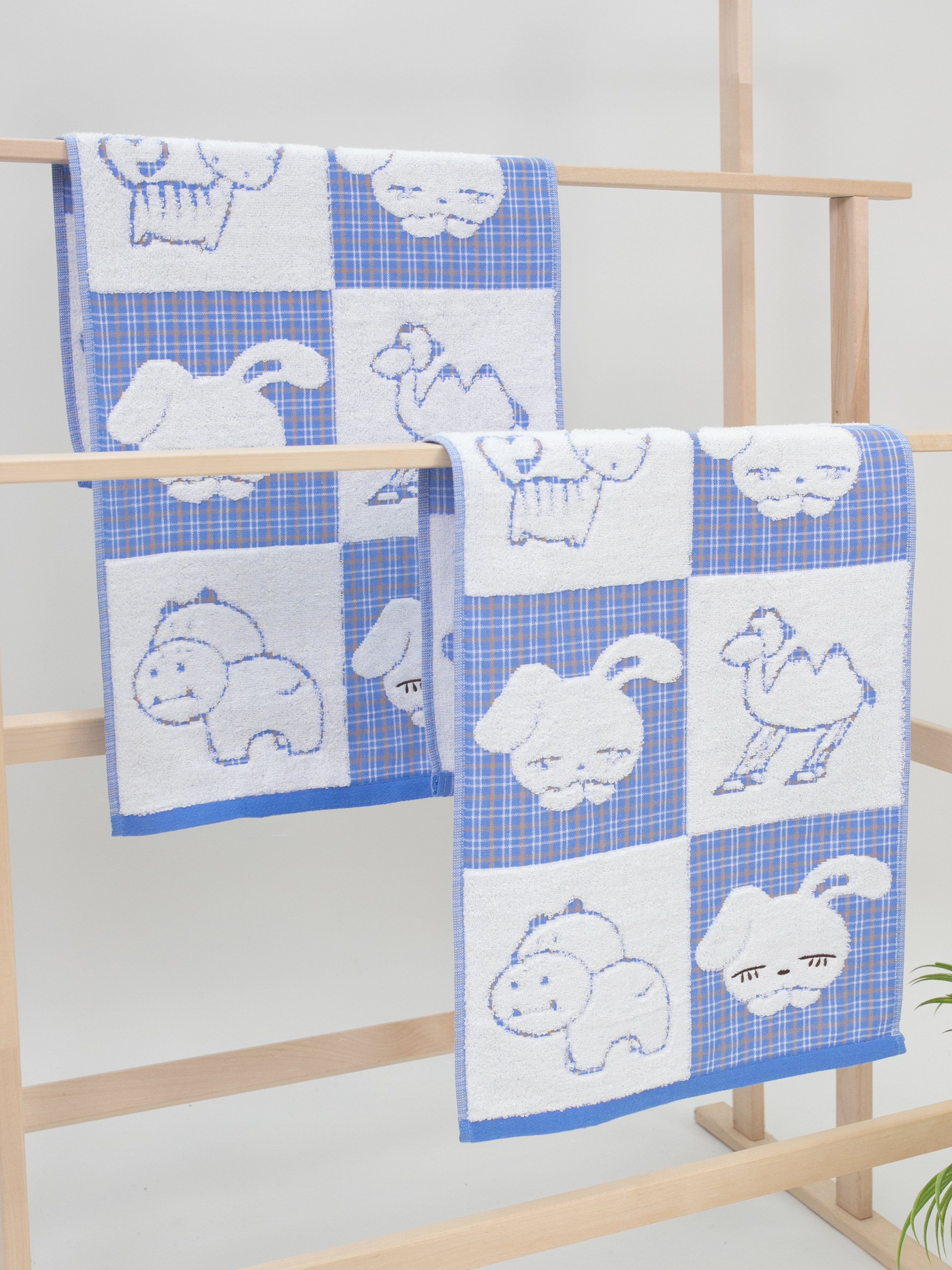 Полотенце Wellness ЗОО_1-55 Набор_2 34 x 76 см 2 шт. - фото 2