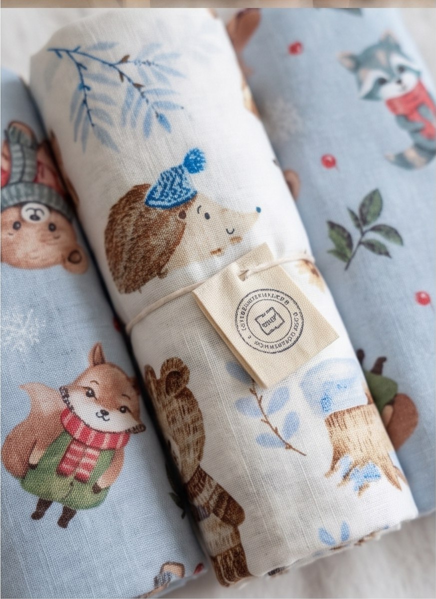 Пелёнка LISa baby store ситец 90х110 см 4 шт. - фото 8