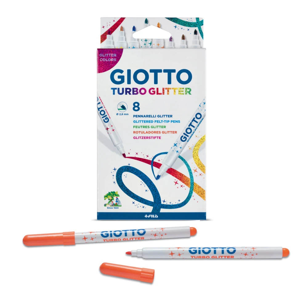 Фломастеры GIOTTO 8 цв. - фото 1