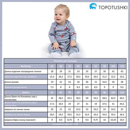 Пижама TOPOTUSHKI