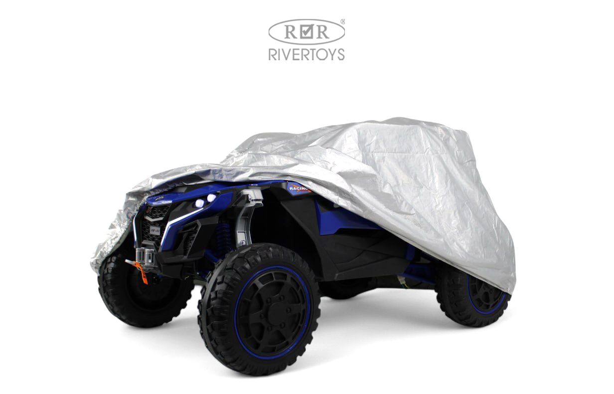 Электромобиль RIVERTOYS Z707ZZ-BLUE С пультом ДУ - фото 5