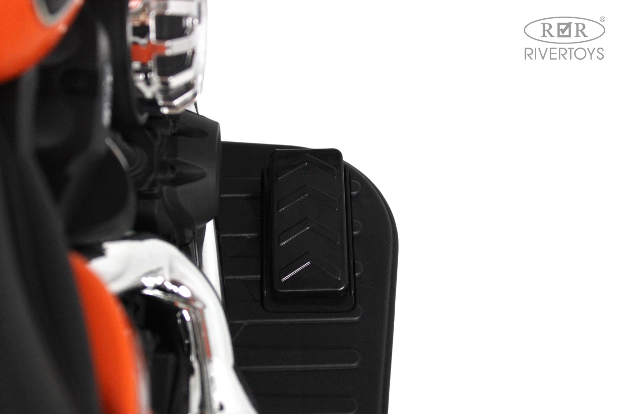 Электромобиль RIVERTOYS G500GG-ORANGE - фото 3