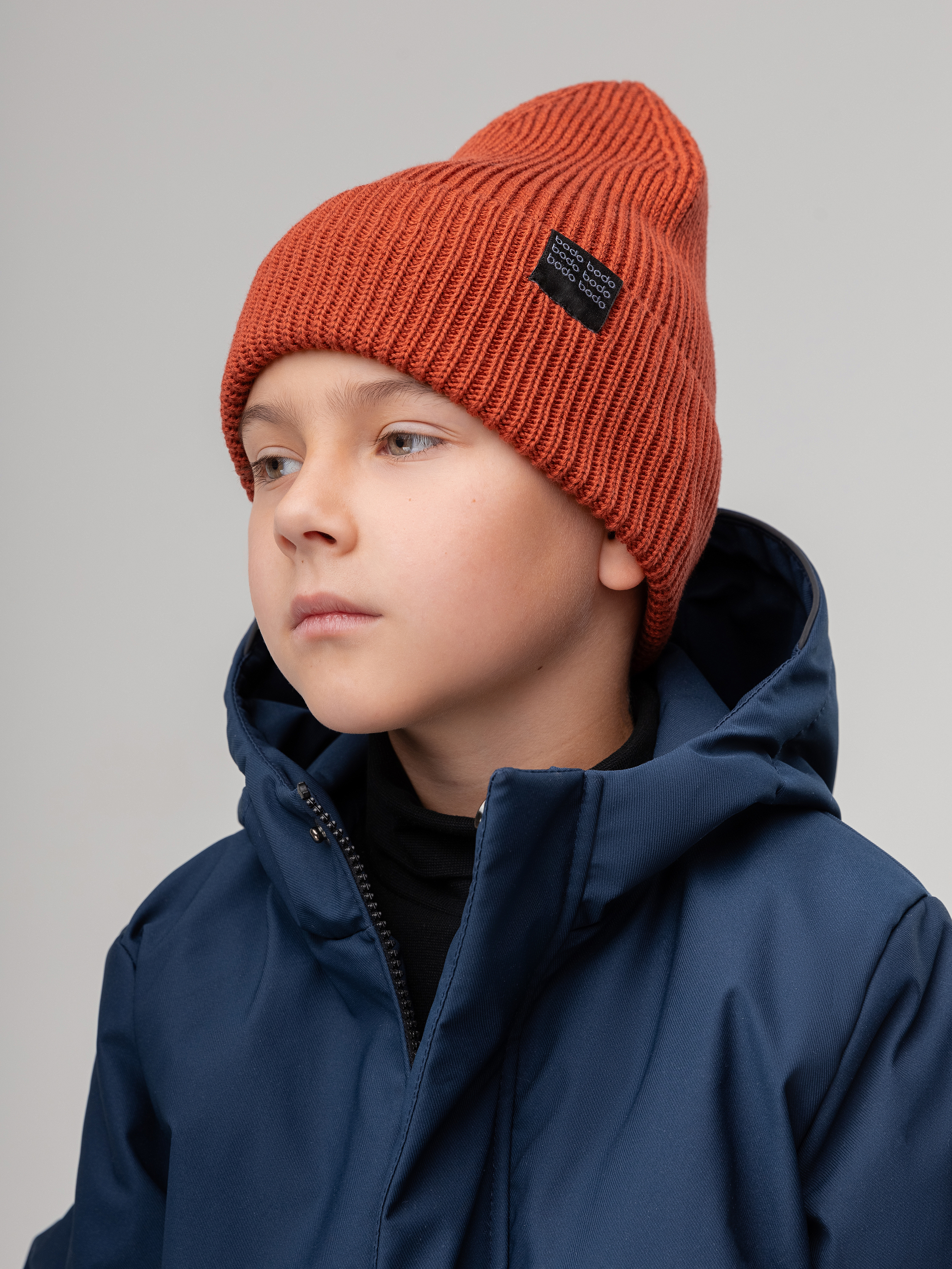 Шапка Bodo 10-425MU_терракотовый - фото 1