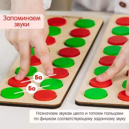 Игрушка Alatoys рамка-вкладыш Логопальцеход Монтессори