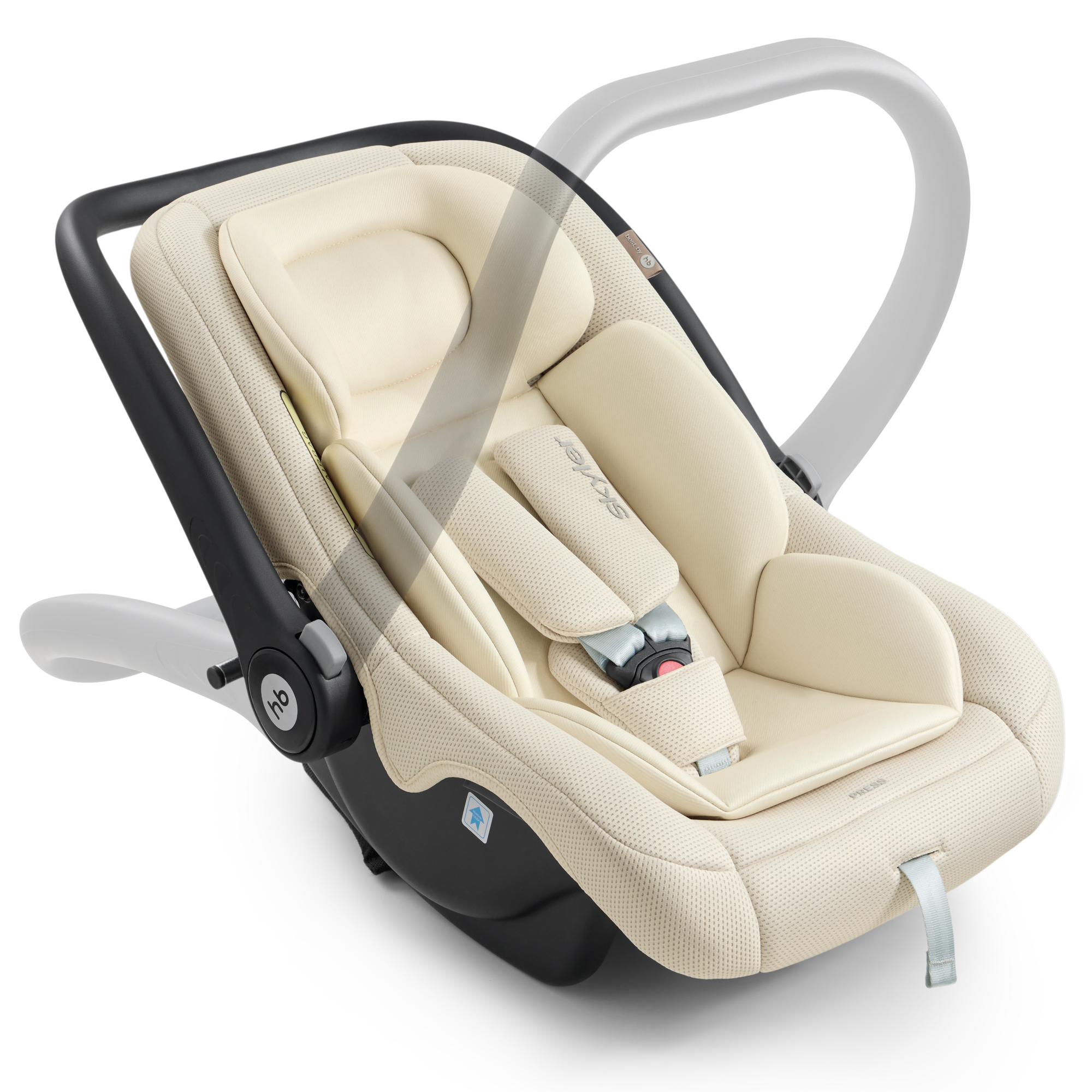 Автокресло Happy Baby Skyler V2 0 (0 -13 кг) бежевый - фото 3