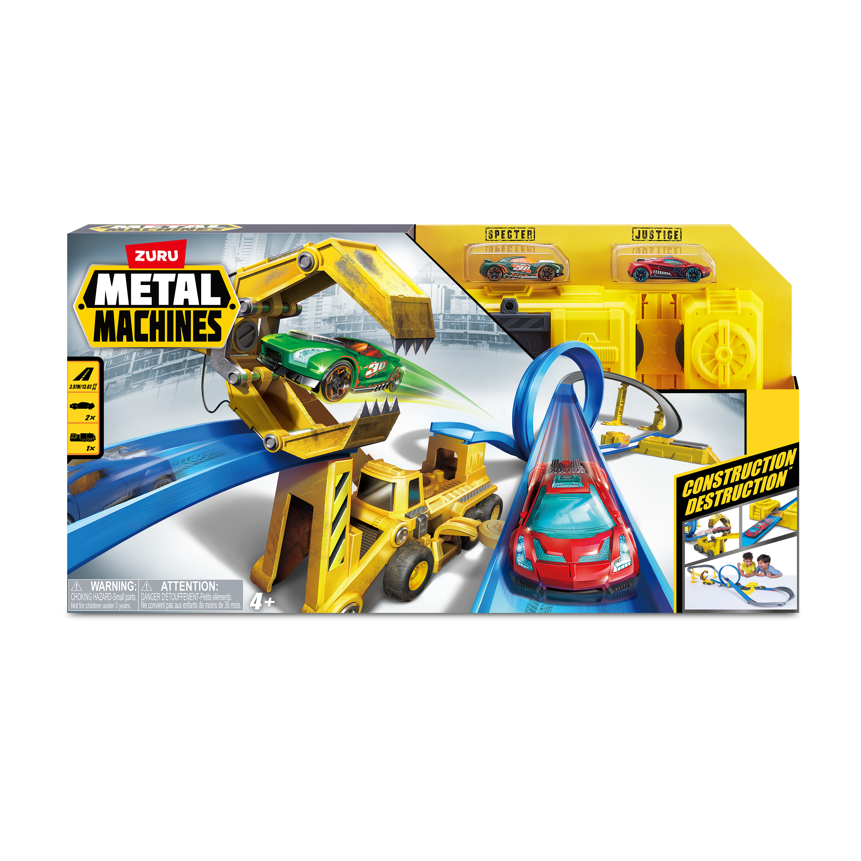 Трек Metal Machines Playset 6703 - фото 15