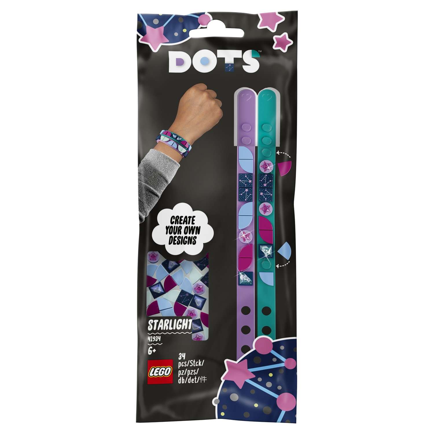 Конструктор LEGO DOTS Браслет Звёздное небо - фото 2