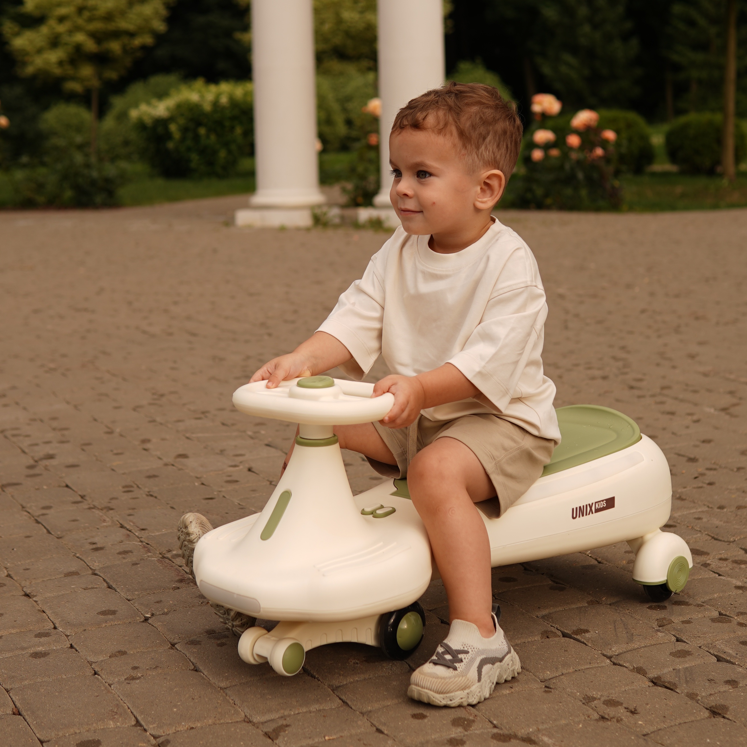 Пушкар UNIX Kids Bibicar на веревочке зеленый - фото 16