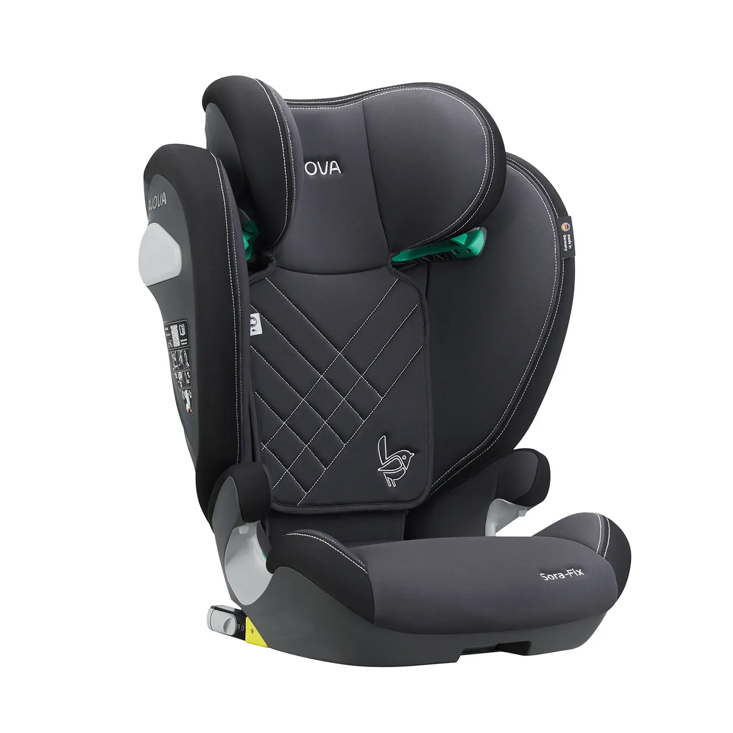 Автокресло Avova Sora-Fix Isofix 2/3 (15-36 кг) черный - фото 9
