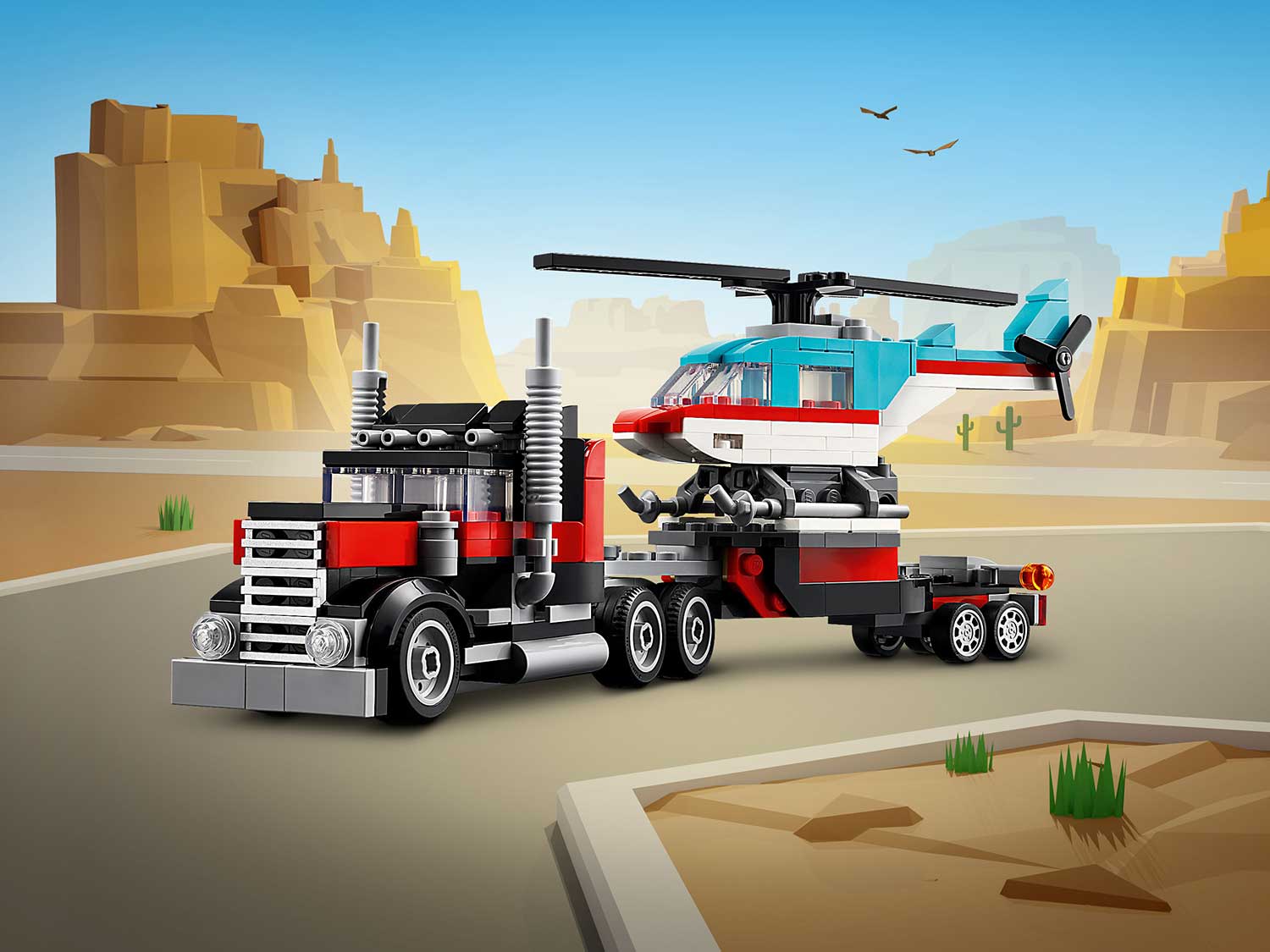 Конструктор LEGO Creator Бортовой грузовик 3в1 31146 270 дет. - фото 9