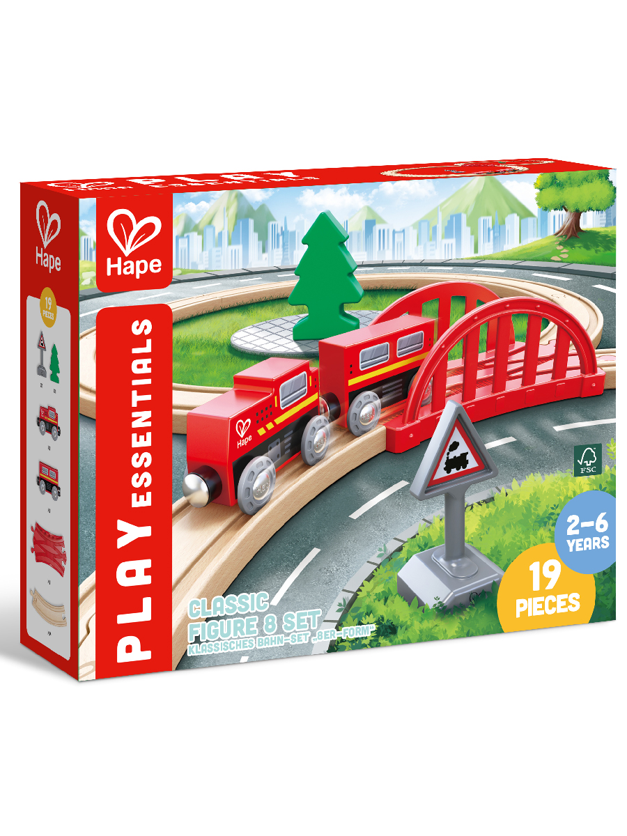 Набор железнодорожный Hape E3793_HP - фото 6
