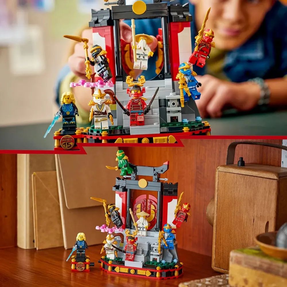 Конструктор LEGO NINJAGO Выставка персонажей ниндзя 447 дет. - фото 7