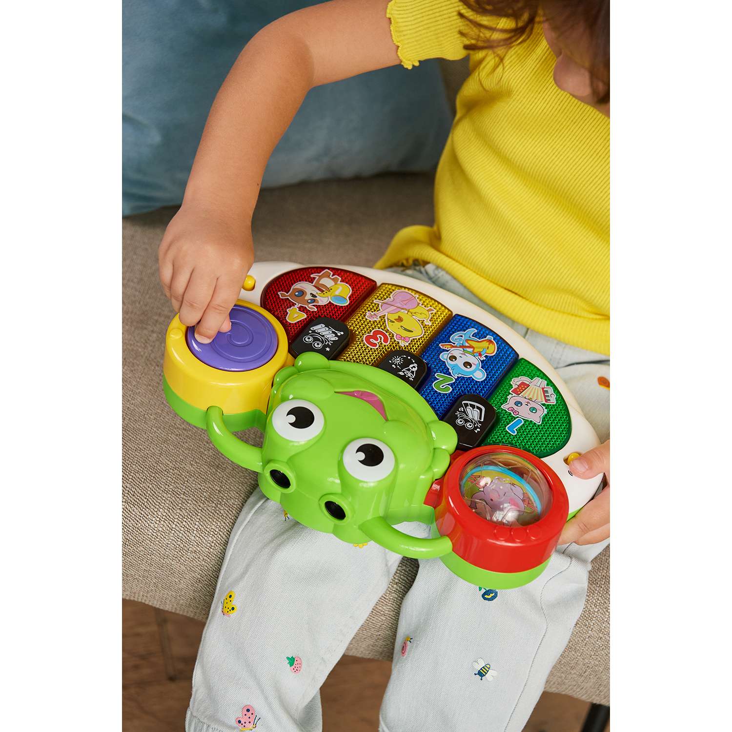 Игрушка музыкальная BabyGo Лягушка пианино - фото 3