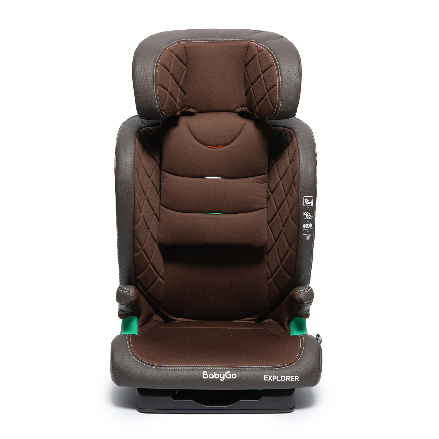 Автокресло BabyGo Explorer New Isofix 2/3 (15-36 кг) коричневый - фото 11