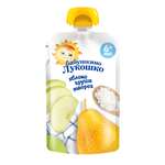 Пюре Бабушкино лукошко Яблоко-груша с творогом с 6 мес 90 г