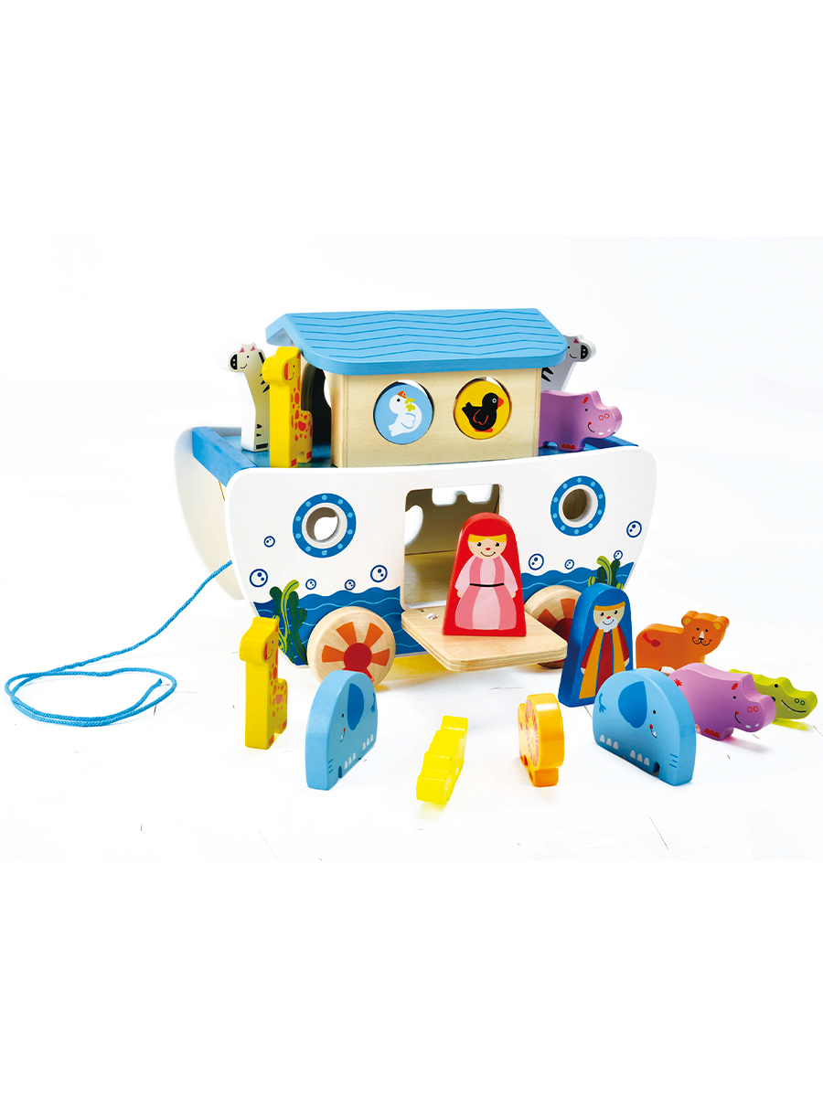 Игрушка Hape сортер Ноев Ковчег - фото 8