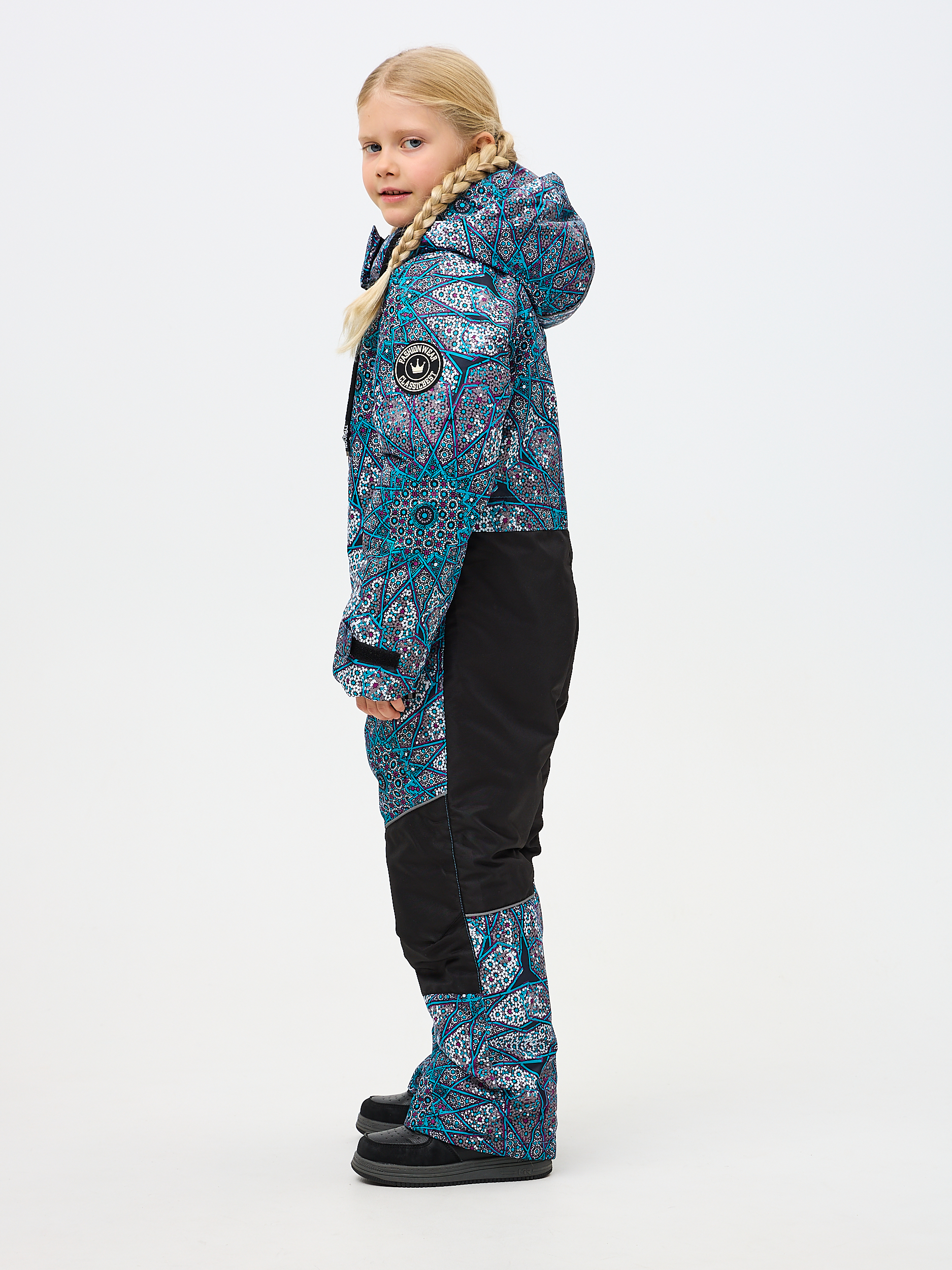 Комбинезон Kvartet 854 т.сер-голубой - фото 6