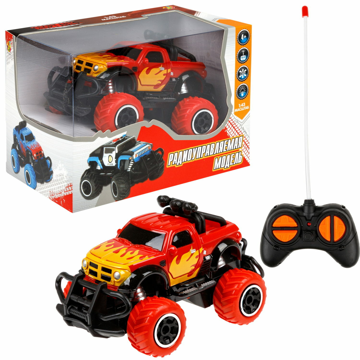 Автомобиль РУ №1TOY 1:43 в ассортименте - фото 10