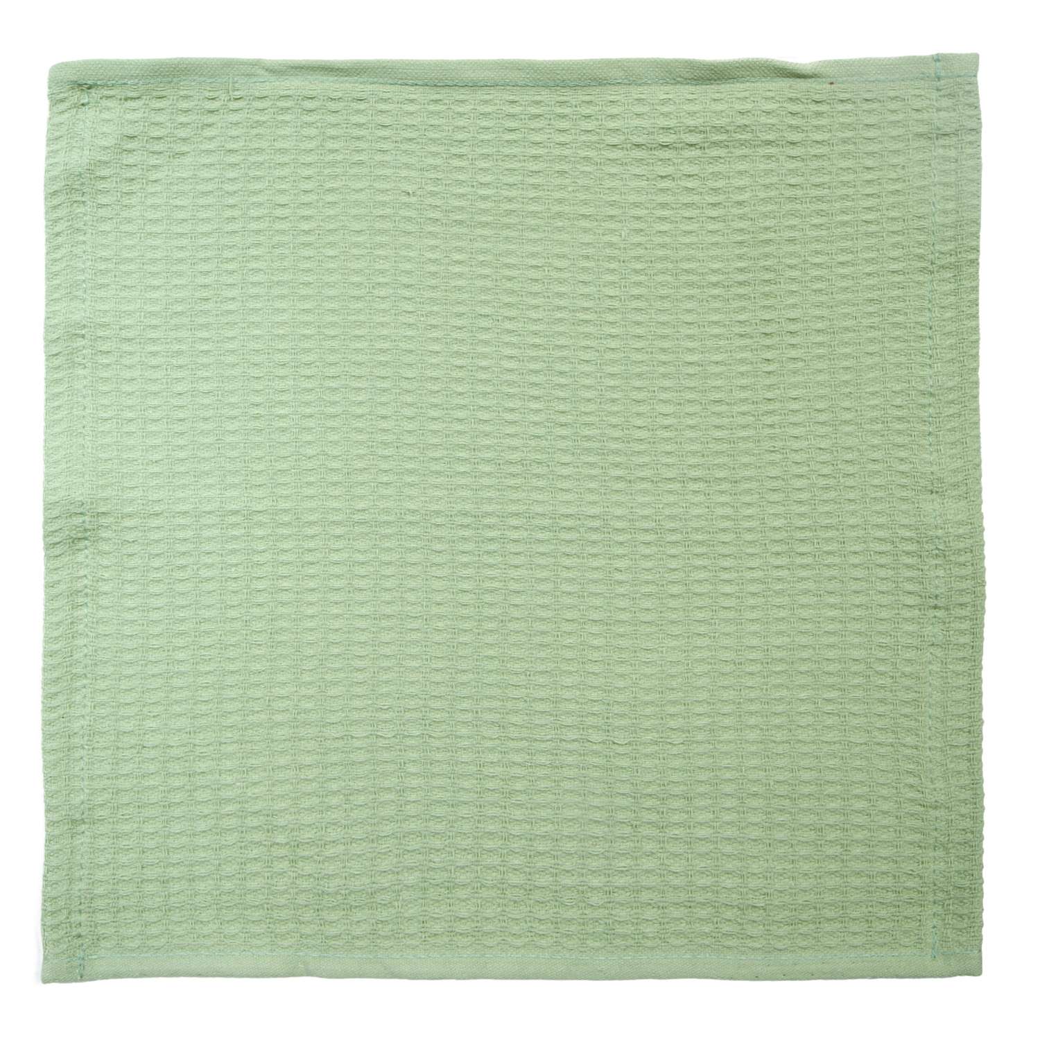 Полотенце вафельное Spany Home Pike 30*30см Оливковый - фото 2