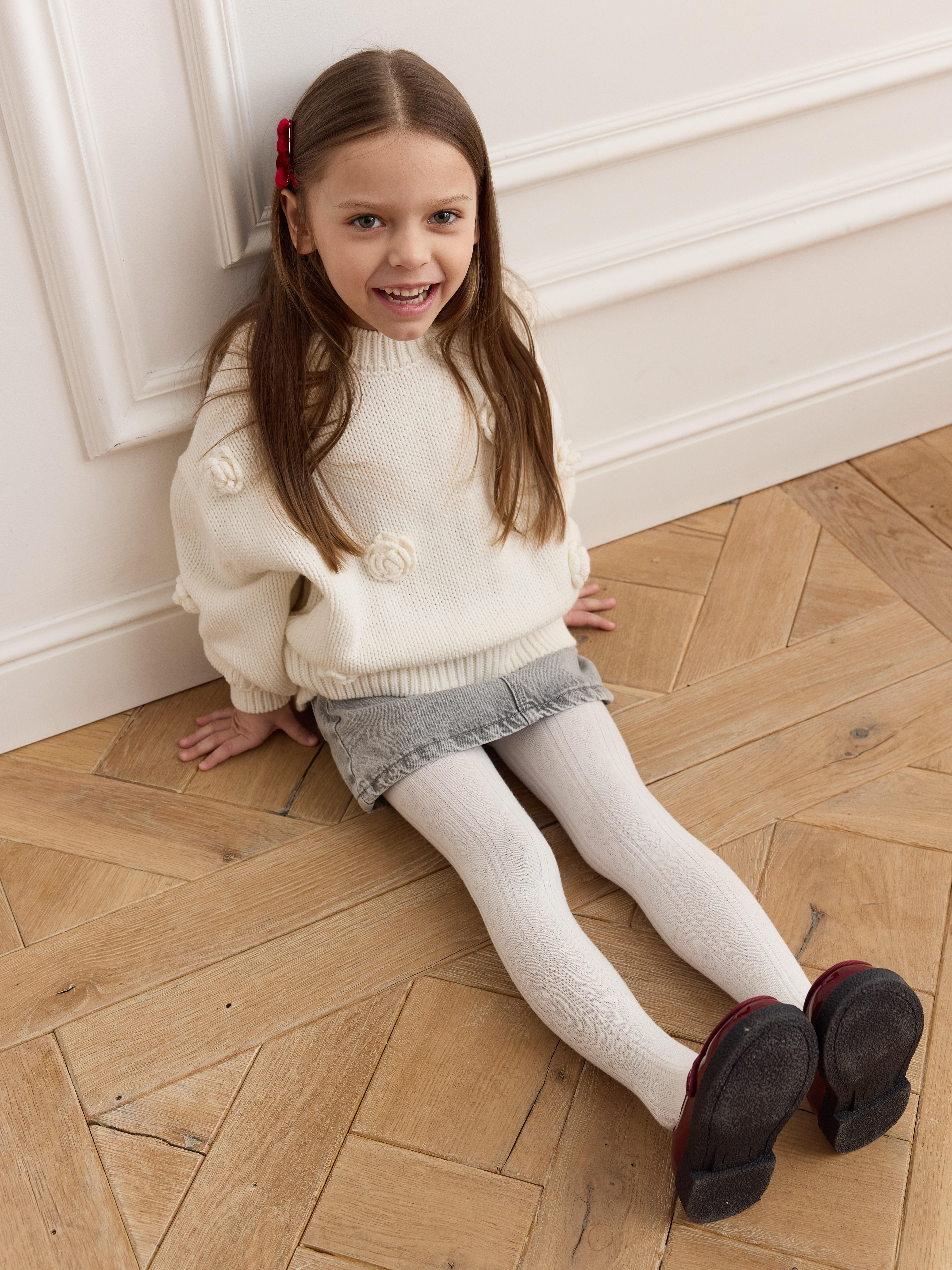 Колготки Peppy Woolton К204 молочный - фото 14