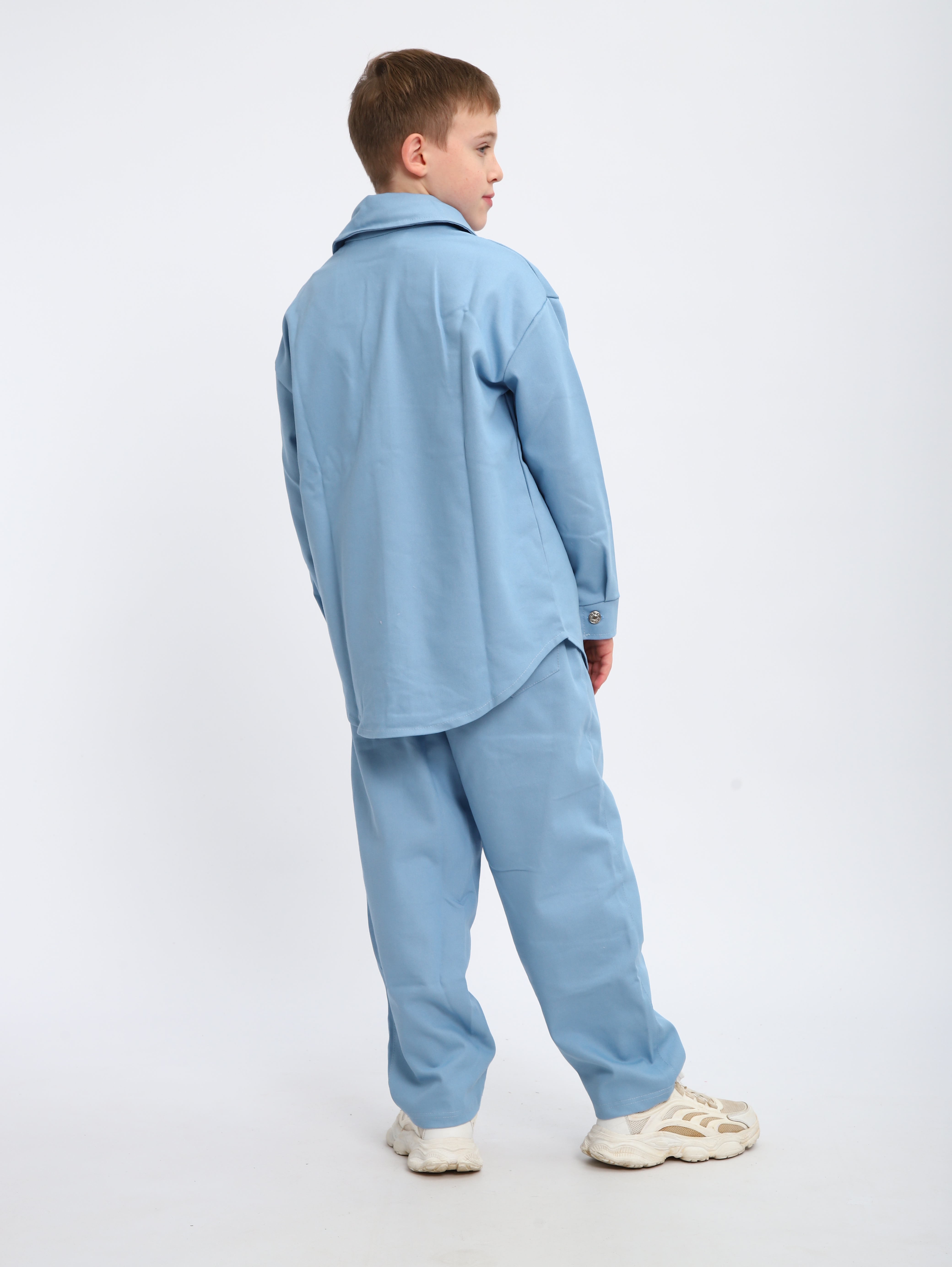 Костюм ЛАДОШКИ Комплект Деним голубой - фото 29