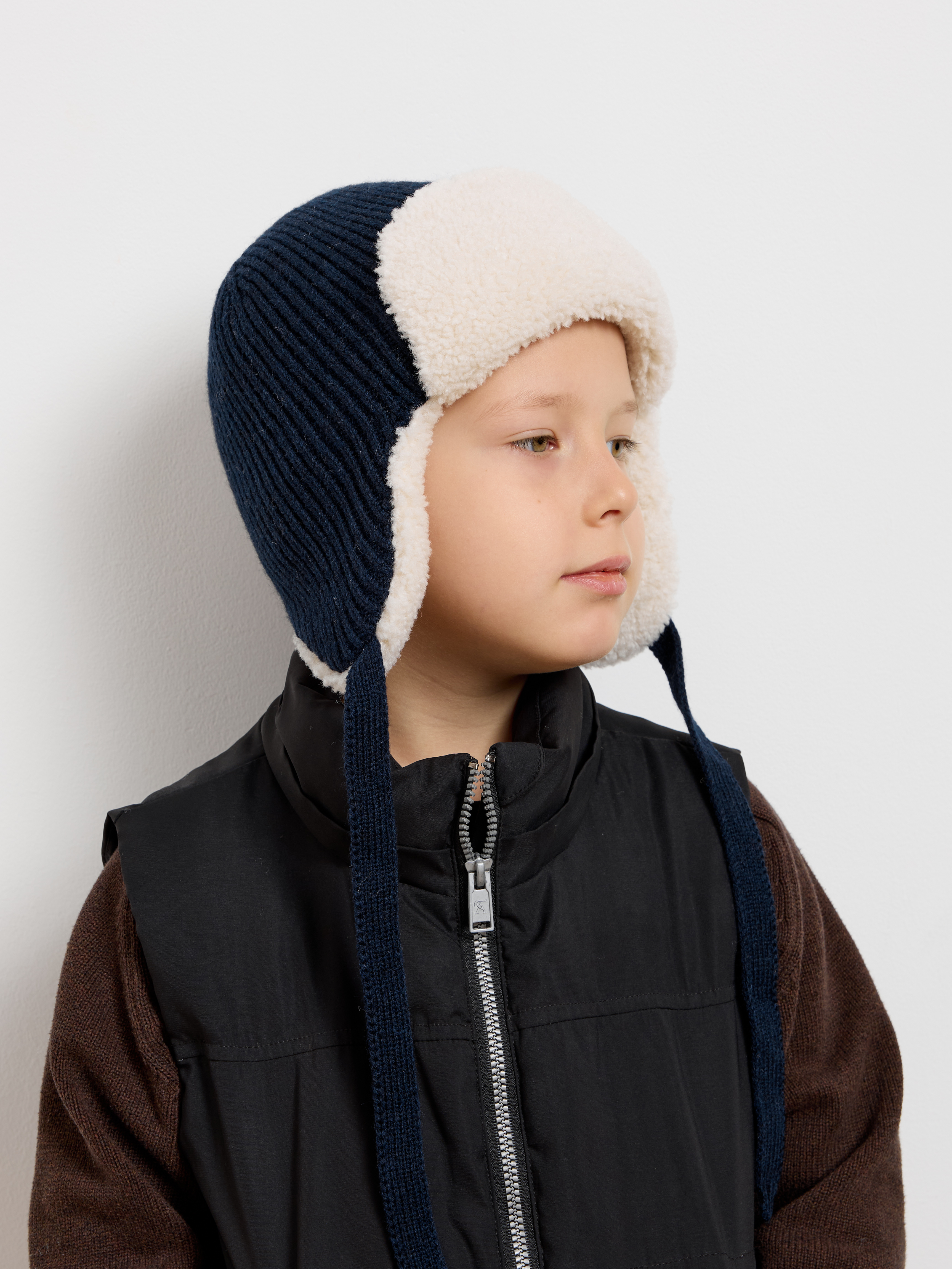 Шапка-ушанка Starkoff Kids Д301109 - фото 1