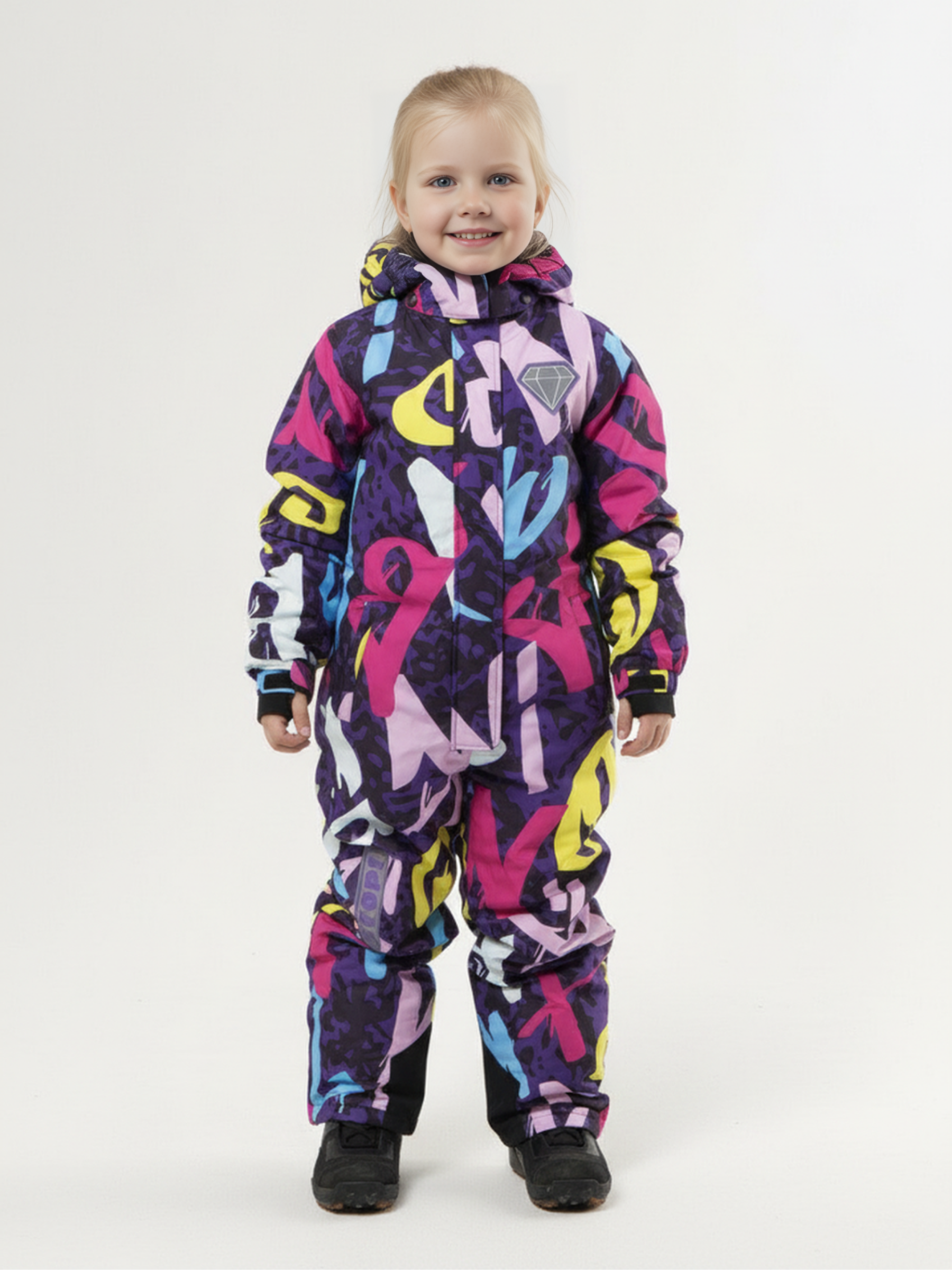 Комбинезон Saimaa GLO-10 фиолетово-розовый - фото 15