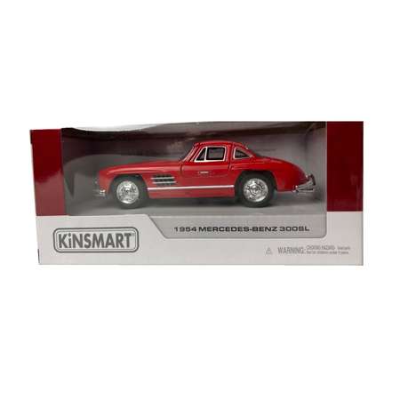 Автомобиль KINSMART Mercedes 300SL 1954 красная 1:36
